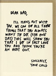 People I've Loved | Dear Dad Card