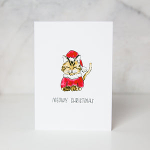 Wunderkid | Meowy Christmas Card