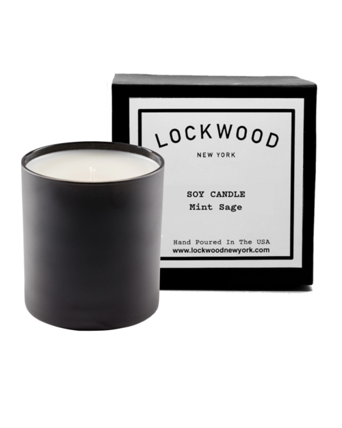 Lockwood NY | Mint Sage Soy Candle