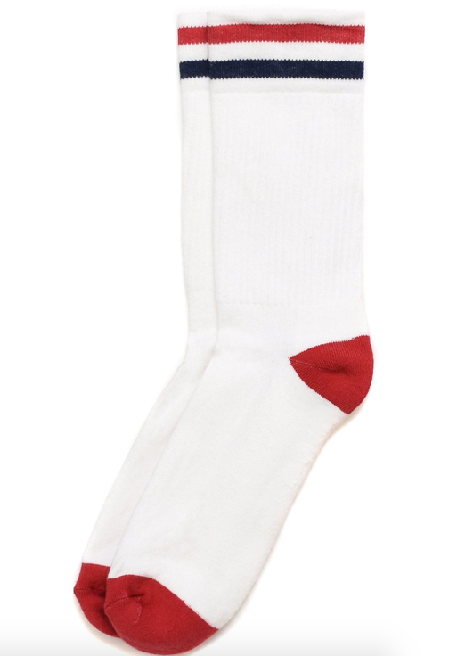 American Trench | Kennedy Lux Athletic Sock | White
