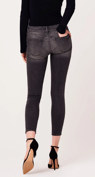 DL1961 | Florence Ankle Mid Rise Instasculpt Skinny Jean | Drizzle